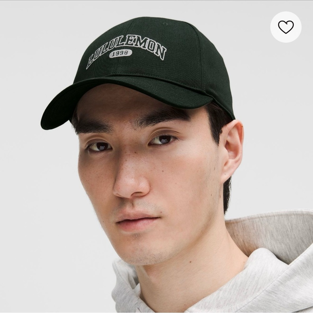 💚 NWOT Lululemon Structured Classic Ball Cap Hat: Green XS/S - Picture 2 of 5